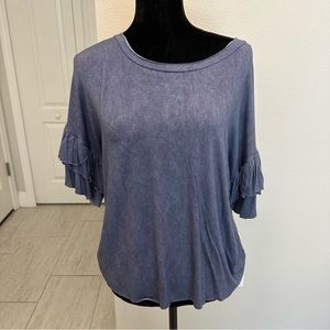 NEW VINTAGE HAVANA Blue Jean Top